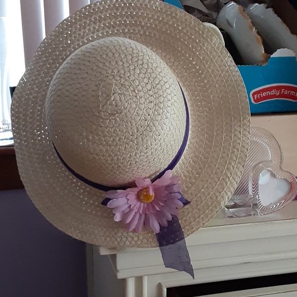 Hand Crafted Accessories - Easter hat spring church hat